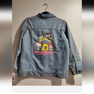 Hello Kitty Kids Jean Jacket - Light Blue